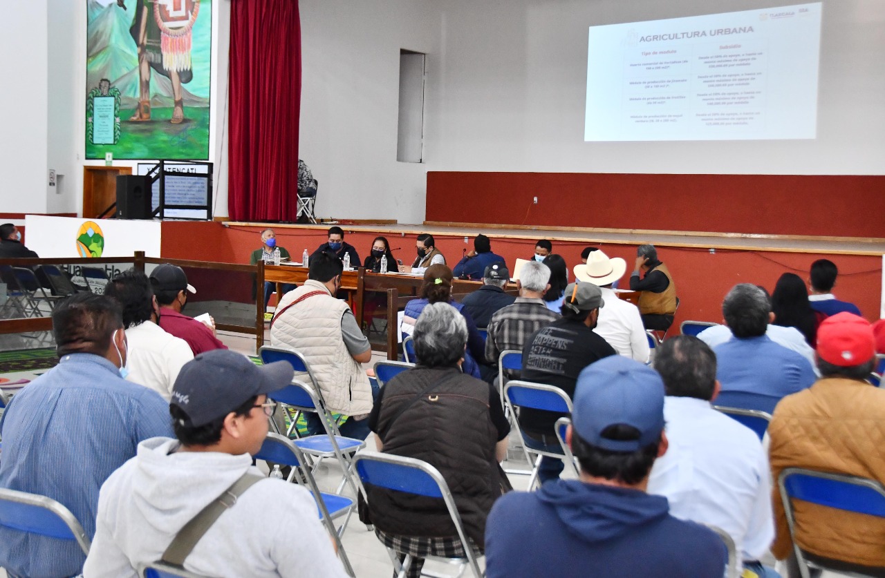 Sesiona en Huamantla el Consejo Municipal de Desarrollo Rural Sustentable